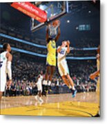 Charlotte Hornets V Golden State #9 Metal Print