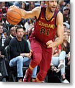 Cleveland Cavaliers V New Orleans Metal Print