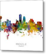 Knoxville Tennessee Skyline #9 Metal Print