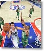 Philadelphia 76ers V Boston Celtics #9 Metal Print