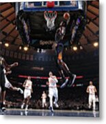 Phoenix Suns V New York Knicks Metal Print