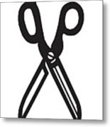 Scissors #9 Metal Print