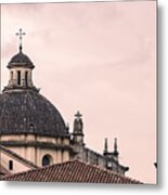 A Famous Cathedral In Bogota Colombia Metal Print