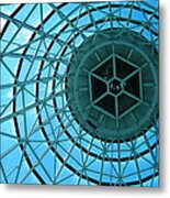 A Ground View Of Abstract Architecture Metal Print