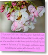 A Little Child Prayer, No. 2 Metal Print