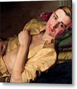 A Reclining Man Metal Print