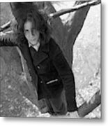 A Woman In A Tree, 1972 Metal Print