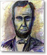 Abe Metal Print