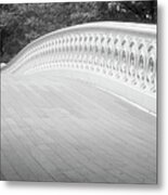 Abstract Footbridge Metal Print