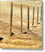 Abstract For Safety Metal Print