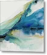 Abstract Terrain Iv Metal Print