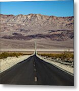 Across The Panamint Valley Metal Print