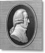 Adam Smith, 18th Century Scottish Metal Print