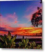 After Sunset Colors Metal Print