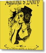 Agatha Dolly Metal Print