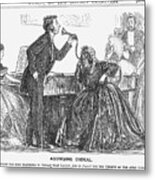 Agonising Ordeal, 1865 Metal Print