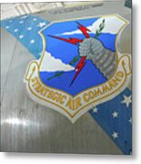 Airplanes Military Sac Logo Emblem Metal Print