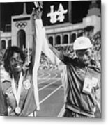 Al And Jackie Joyner At Olympic Games Metal Print