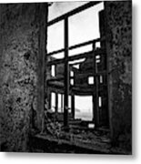 Alcatraz Iii Bw Metal Print