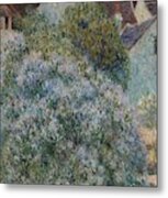 Alfred Sisley 1839 - 1899 The Lilac In My Garden Metal Print