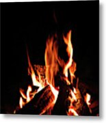 All Fired Up 14 Metal Print