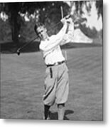 American Golf Champion Bobby Jones Metal Print