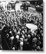 American Soldiers Protesting Metal Print