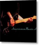 Americana Music Art Poster Metal Print