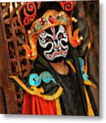 Ancient Traditions Sichuan Opera Metal Print