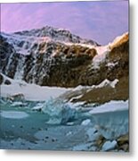 Angel Glacier, Mount Edith Cavell Metal Print