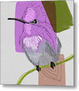 Annas Hummingbird Metal Print