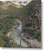 Arizona Mountain Landscape. Bear Creek Metal Print