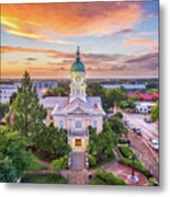 Athens, Georgia, Usa City Hall Metal Print