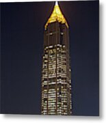 Atlanta, Georgia - Bank Of America Building Metal Print
