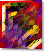 Attraction Abstraction Metal Print