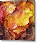 Autumn Love Metal Print