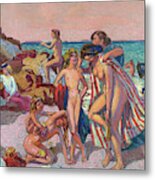 Bacchus And Ariadne, 1907 Metal Print