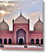 Badshahi Mosque Metal Print