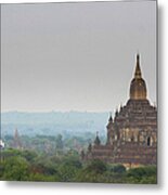 Bagan View Metal Print