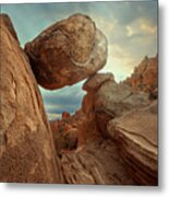 Balanced Rock Metal Print