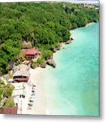 Uluwatu Coastline, Bali Metal Print