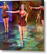 Ballet Rehearsal Metal Print