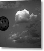 Balloon Vs Cloud Metal Print