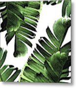 Banana Leaf - Tropical Leaf Print - Botanical Art - Modern Abstract ...