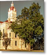 Bandera Historic County Courthouse -  Texas - No2 Metal Print