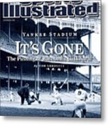 Baseball New York Yankees Micke... Sports Illustrated Cover Metal Print