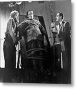 Basil Rathbone Bringing Creature Metal Print