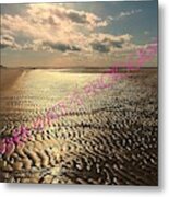 Beach Patterns Metal Print