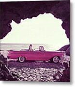 Beached Convertible Metal Print