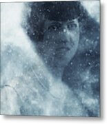 Beauty In The Snow Metal Print